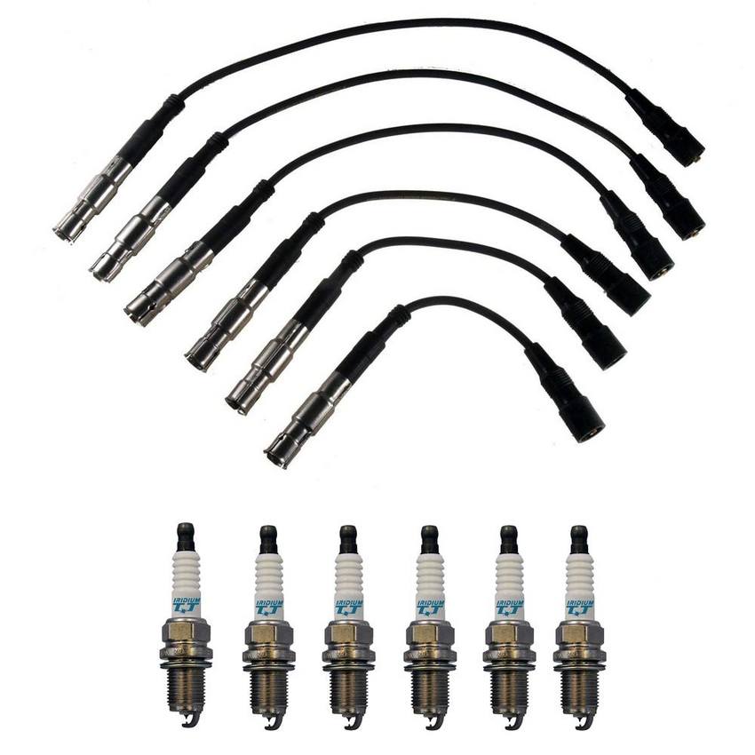 Audi VW Ignition Wire Kit (6 Pieces) 101905640D - Denso